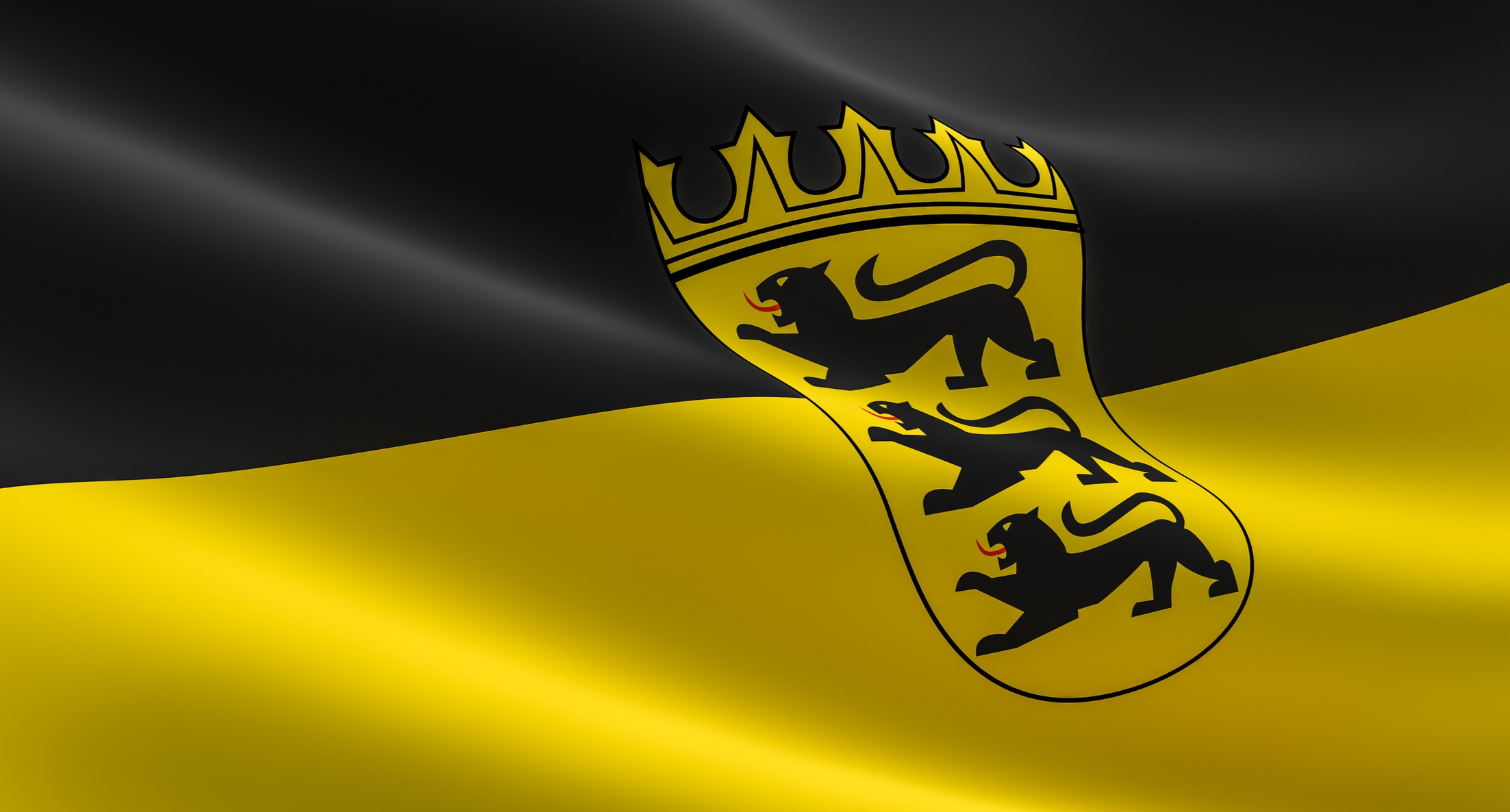 Landesflagge von Baden-Württemberg